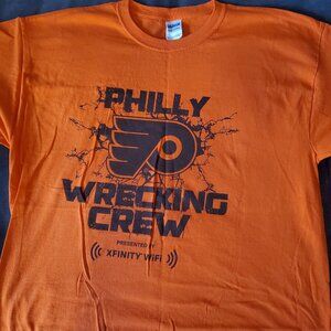 Lot of Philadelphia Flyers 2012 Playoffs Tshirts -XL- Gildan NHL